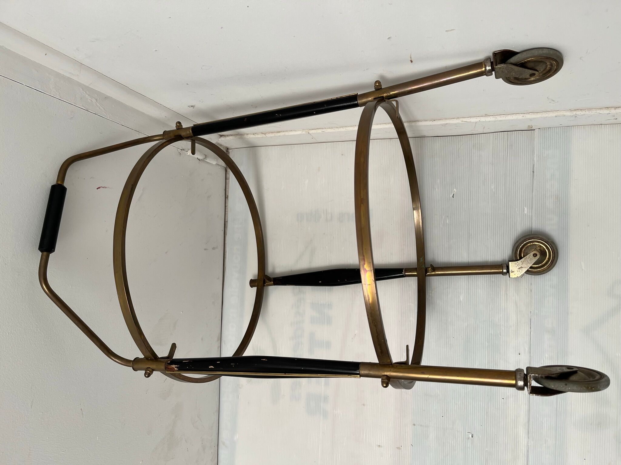 Service bar trolley from the 50s