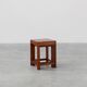 Set of 3 oak wood stacking tables in Art Deco style, France ca. 1925