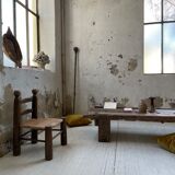 Brutally artisanal oak coffee table