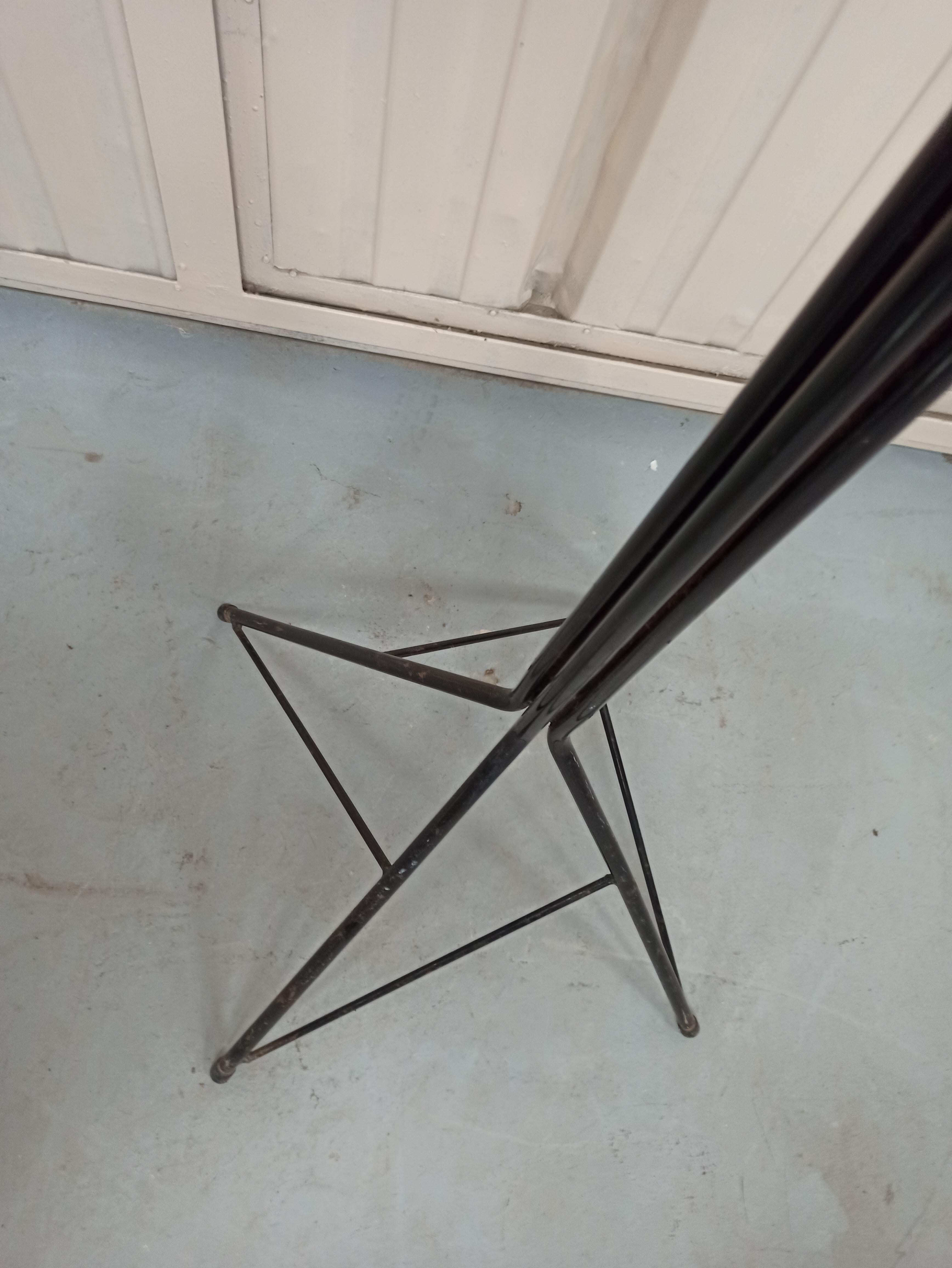 Coat rack parrot locker multicolored balls circa 50