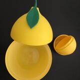 Vintage lemon ice cube tray