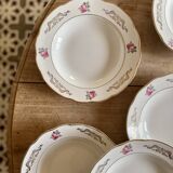 Set of 6 vintage soup plates model Marie-Laure de Gien