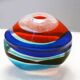 Fulvio Bianconi striped vase by Cenedese Murano, 1960s