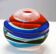 Fulvio Bianconi striped vase by Cenedese Murano, 1960s