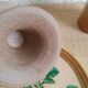 Duo de tasses mazagrans en grès Montgolfier vintage
