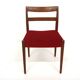 Set of 4 teak chairs "Garmi", Nils Jonsson, Troeds, Sweden, 1960