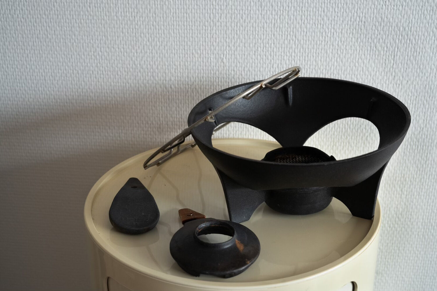 Caquelon melted the crucible