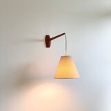 Applique vintage scandinave en teck