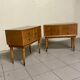 Italian Mid-Century modern bedside tables, 1950s, set of 2