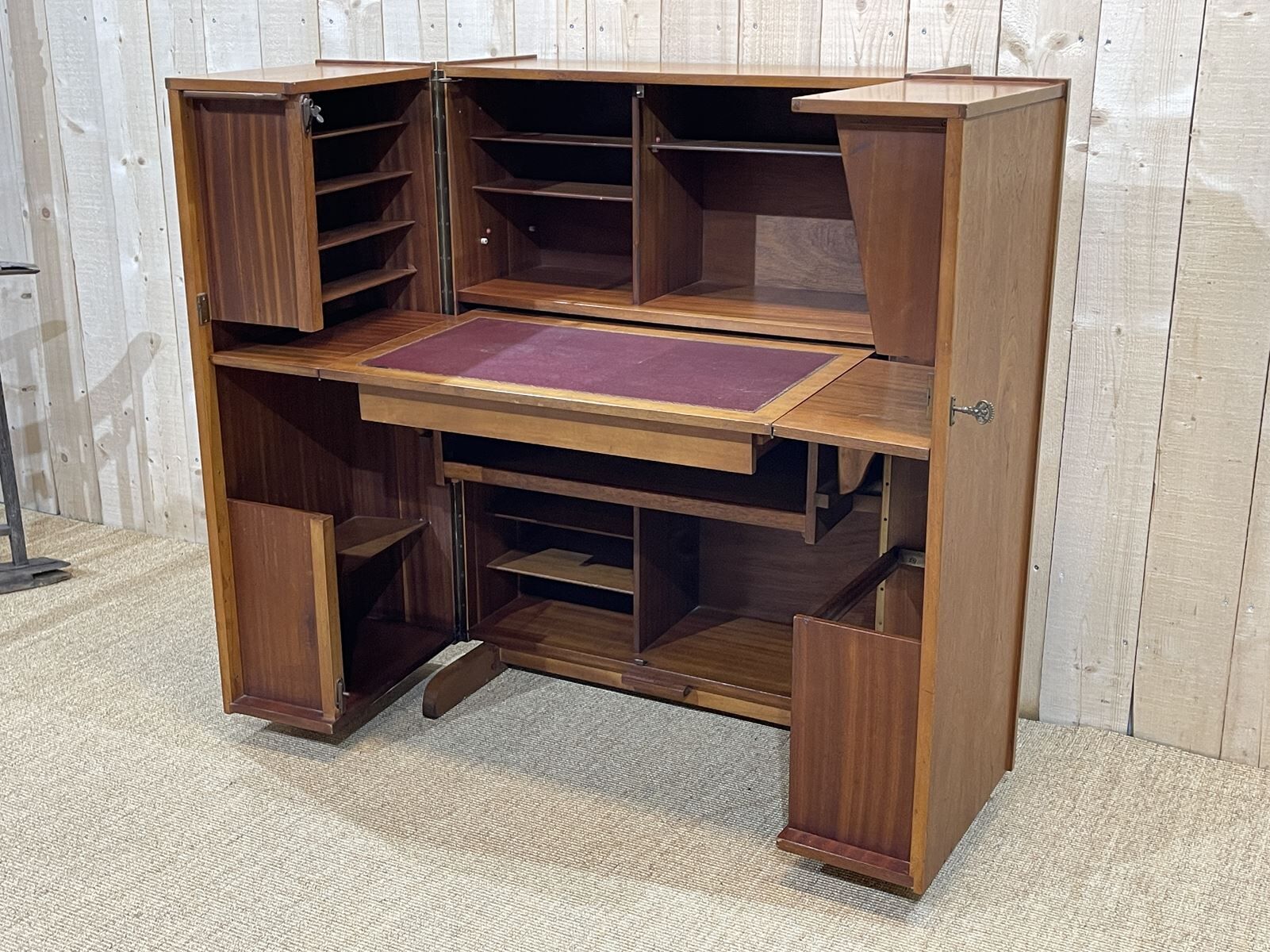 Teak desk cabinet from the 70s