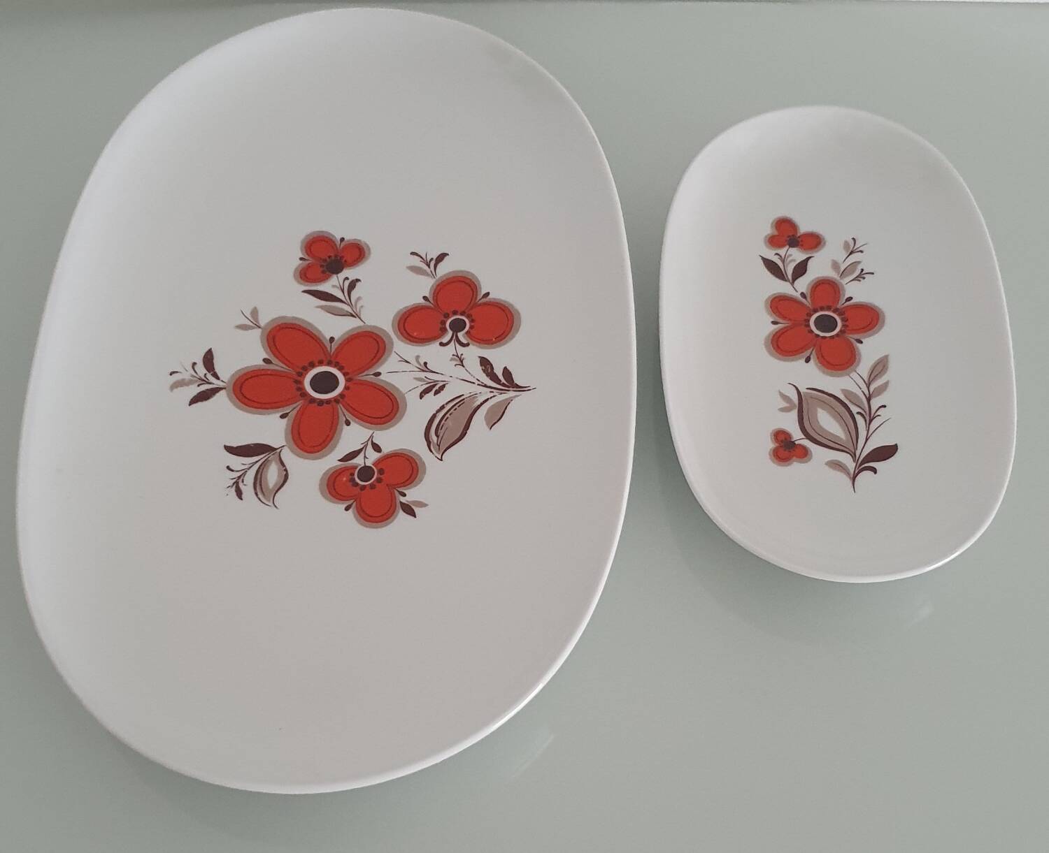 Set of two vintage serving dishes - Arzberg Porcelain Germany
