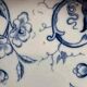 Large ironstone dish Creil & Montereau – Flora model – 30.5 cm