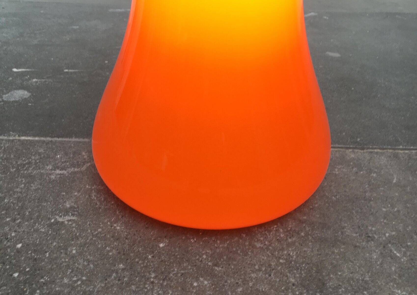 Murano Glass Floor Lamp Model Birillo Mid-Century Italian Space, 1960s