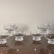 Verres à champagne 6p. Daum