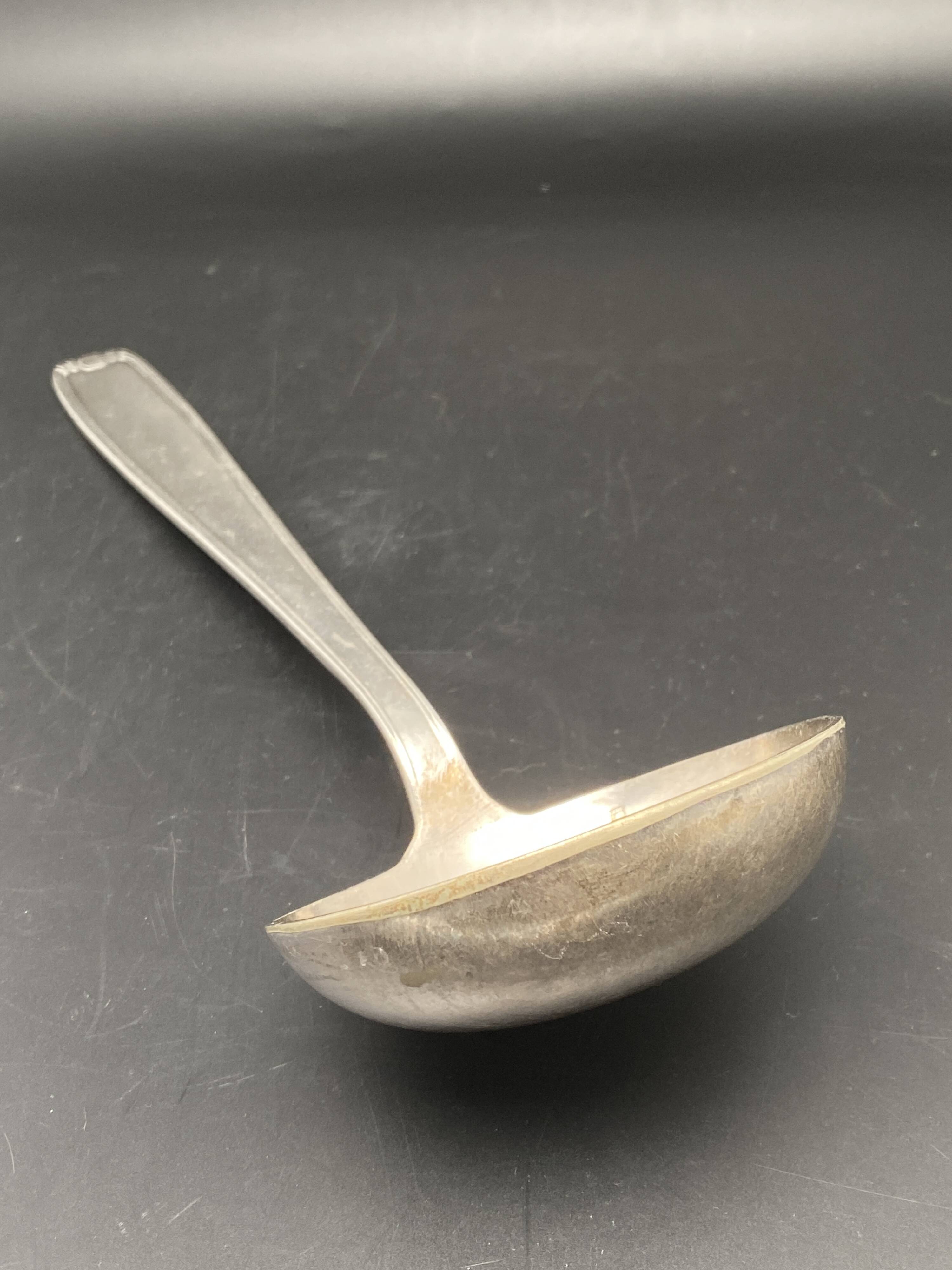 White metal ladle (silverware) – 0624IAV3