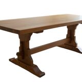 Monastery Table in Solid Oak - Authentic Style - 180 cm