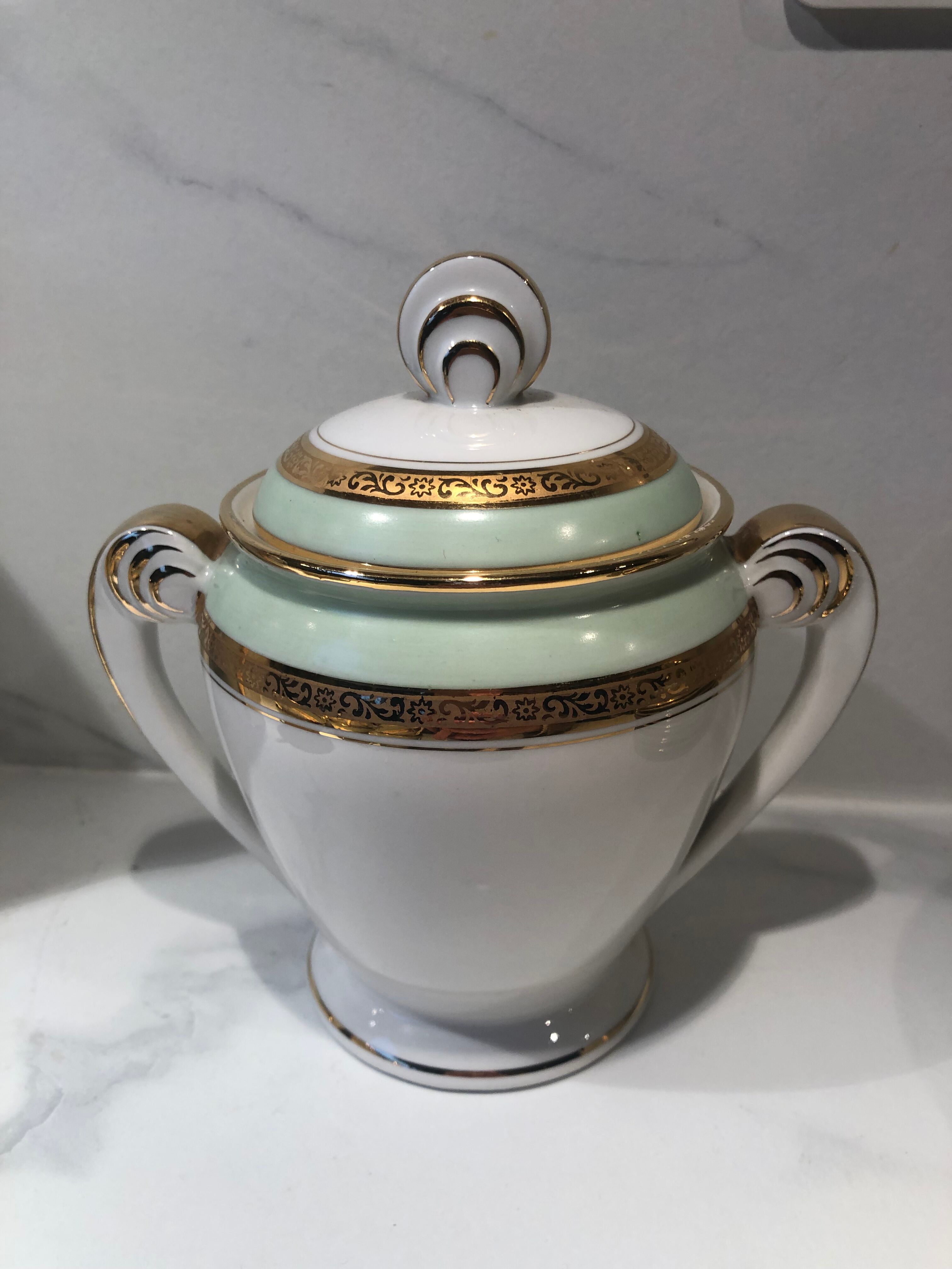 Vintage coffee tea service 10 cups Limoges