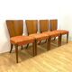 Set of 4 Chairs, Jindřich Halabala, 1960s, Czechoslovakia