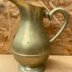 Antique Brass Pitcher Vintage Kitchen
