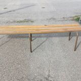 Vintage bench from the 60s - school - administration - parish - convent