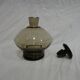 Vintage smoked glass carafe