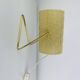 Adjustable lamp or 1950s wall light in brass