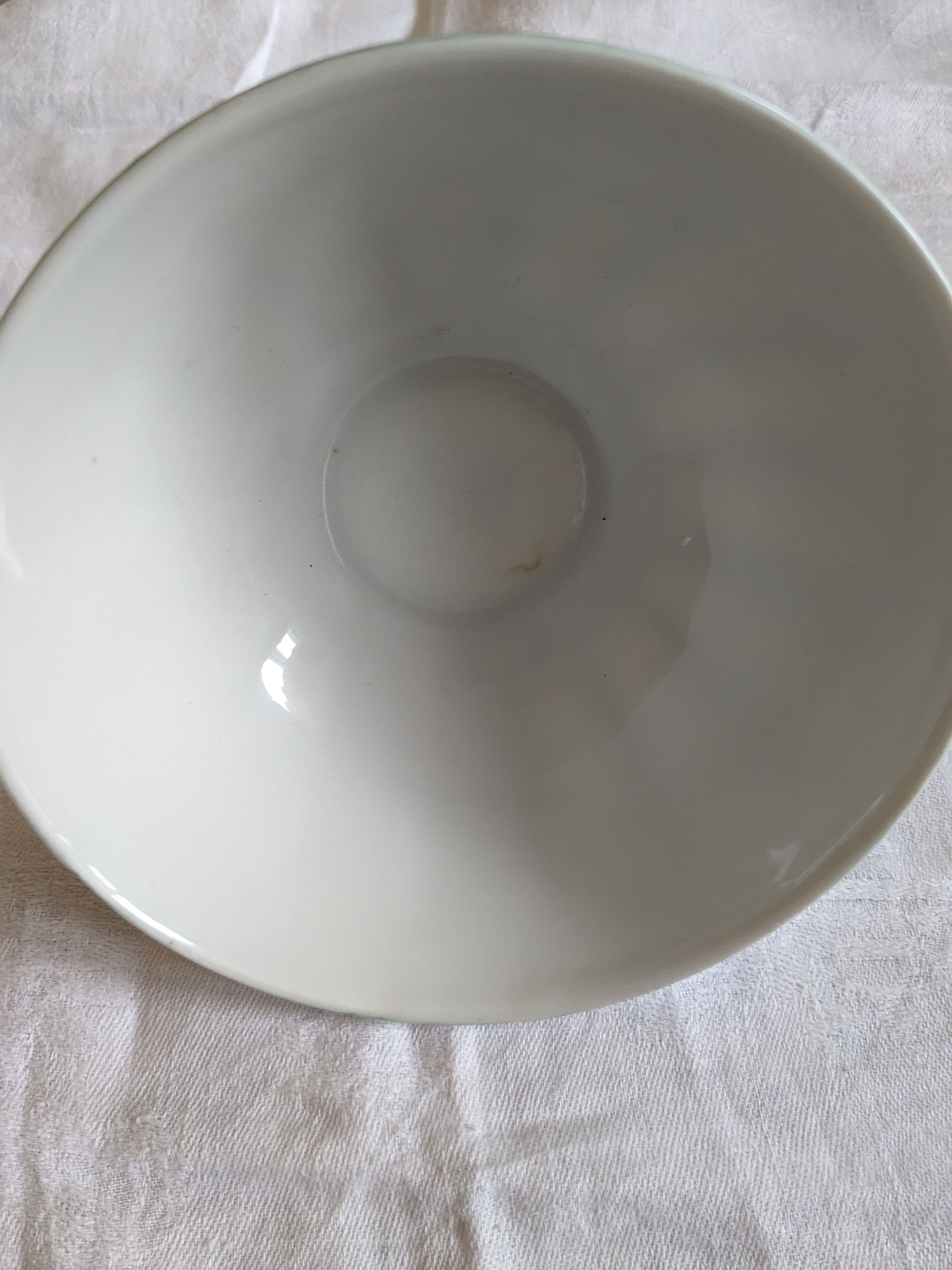 Antique faceted bowl