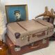 Old vintage suitcase