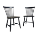 Pair of Hagafors vintage Scandinavian design chairs