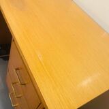 Vintage desk Maison Capelle circa 1960