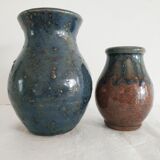Set of two vintage terracotta vases