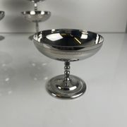 Set of 6 metal ice cream bowls, 1970 - Model A