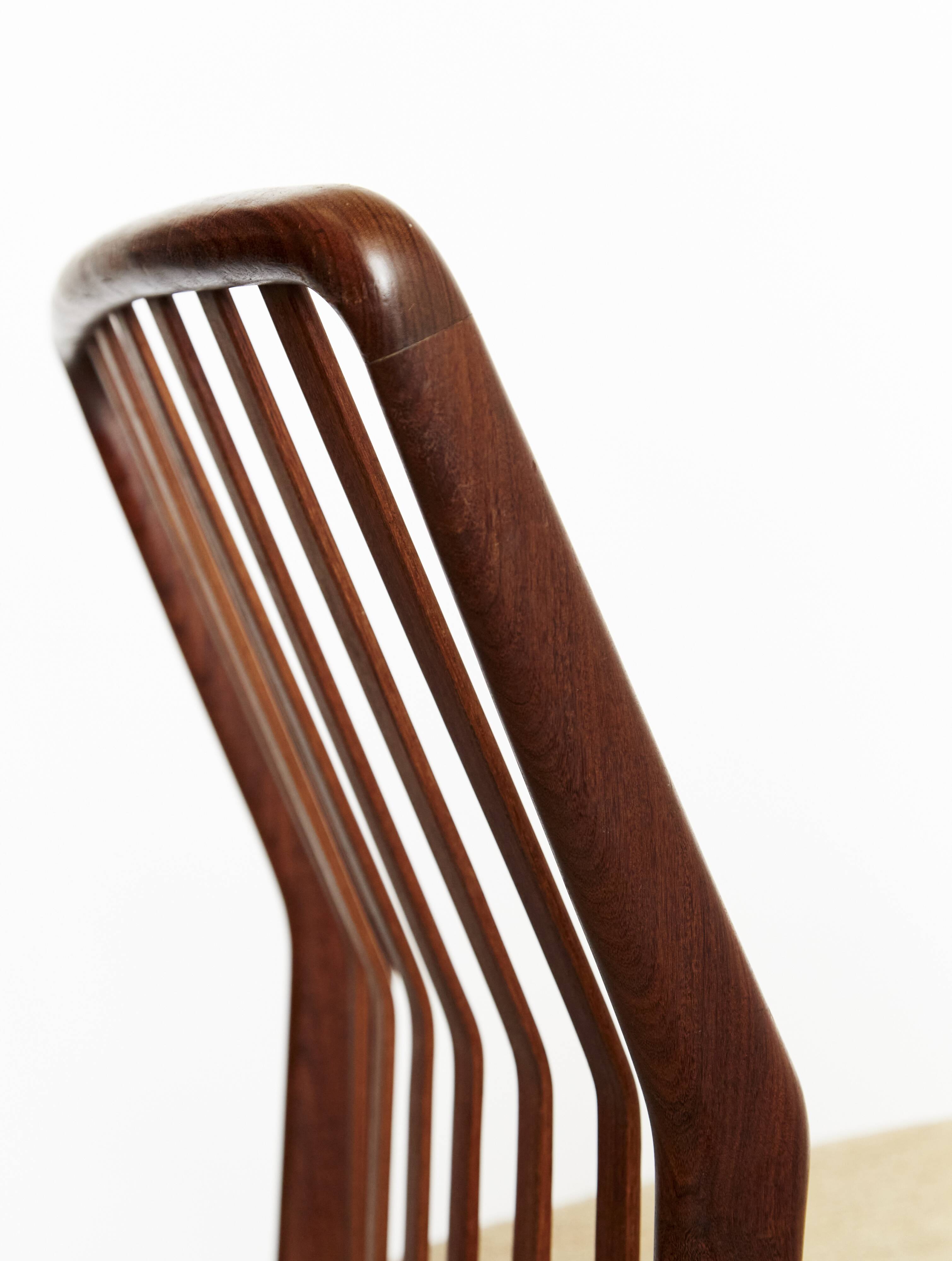 Svend Åge Madsen Teak Dining Chairs for Nørre Broby Cabinetmaker