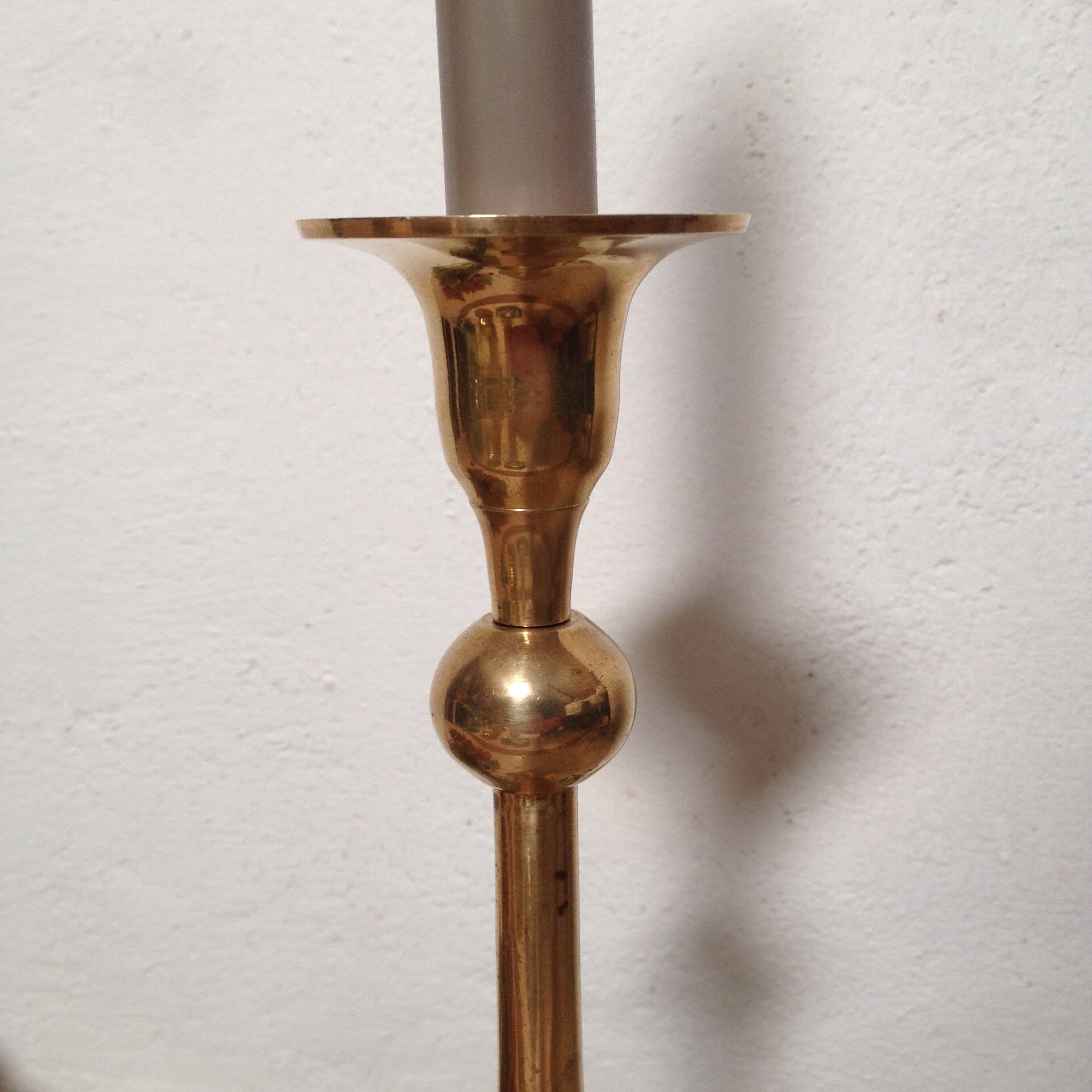 Art deco candlestick