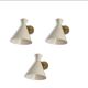 Trio of Italian 50s style wall lights