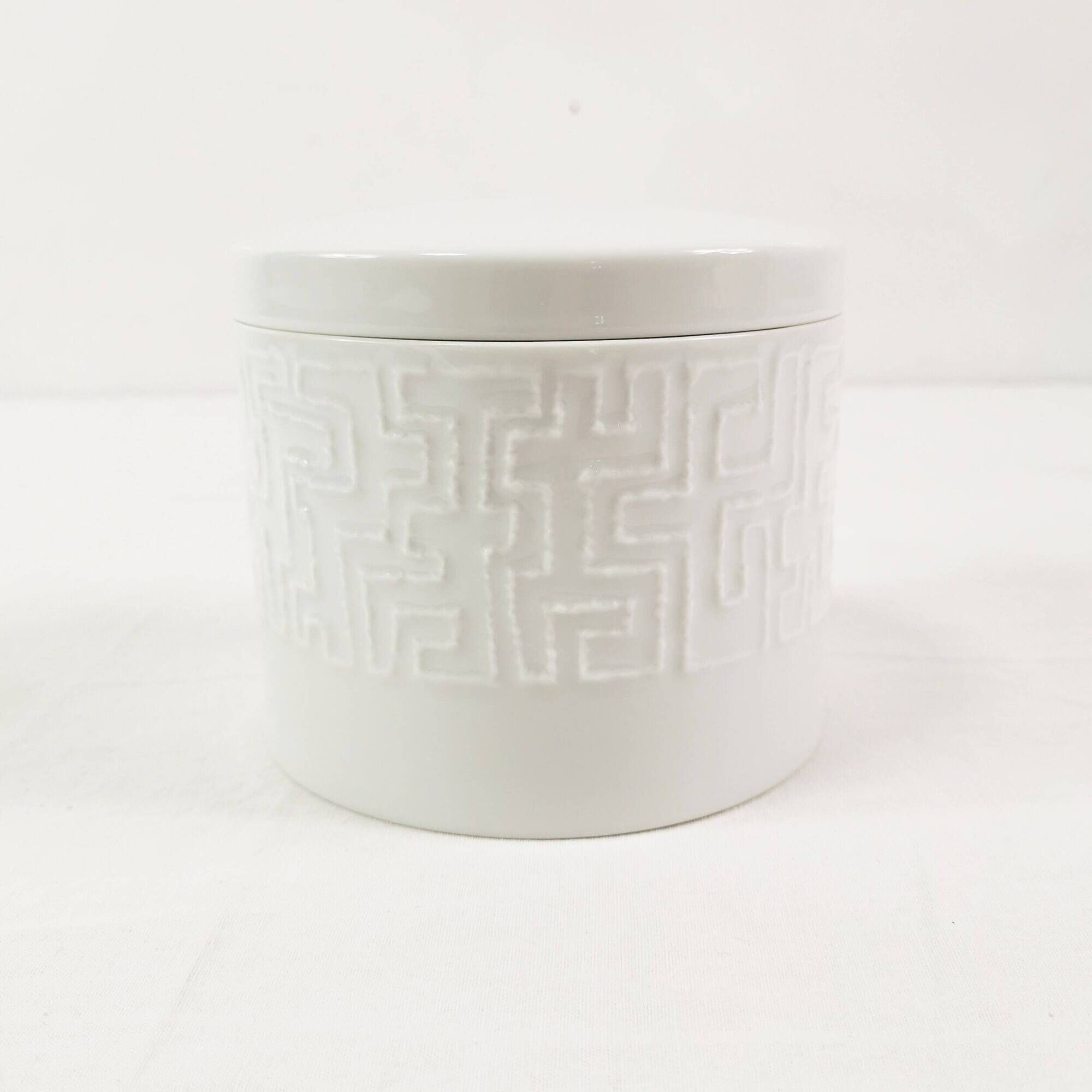 Rosenthal porcelain bonbonniere, designed by C. Fischer, Germany, 1960s