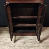 Napoleon III Glazed Bibus In Mahogany