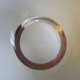 Duralex vintage lemon yellow - 2x glass salad bowls - 23cm & 27cm - france