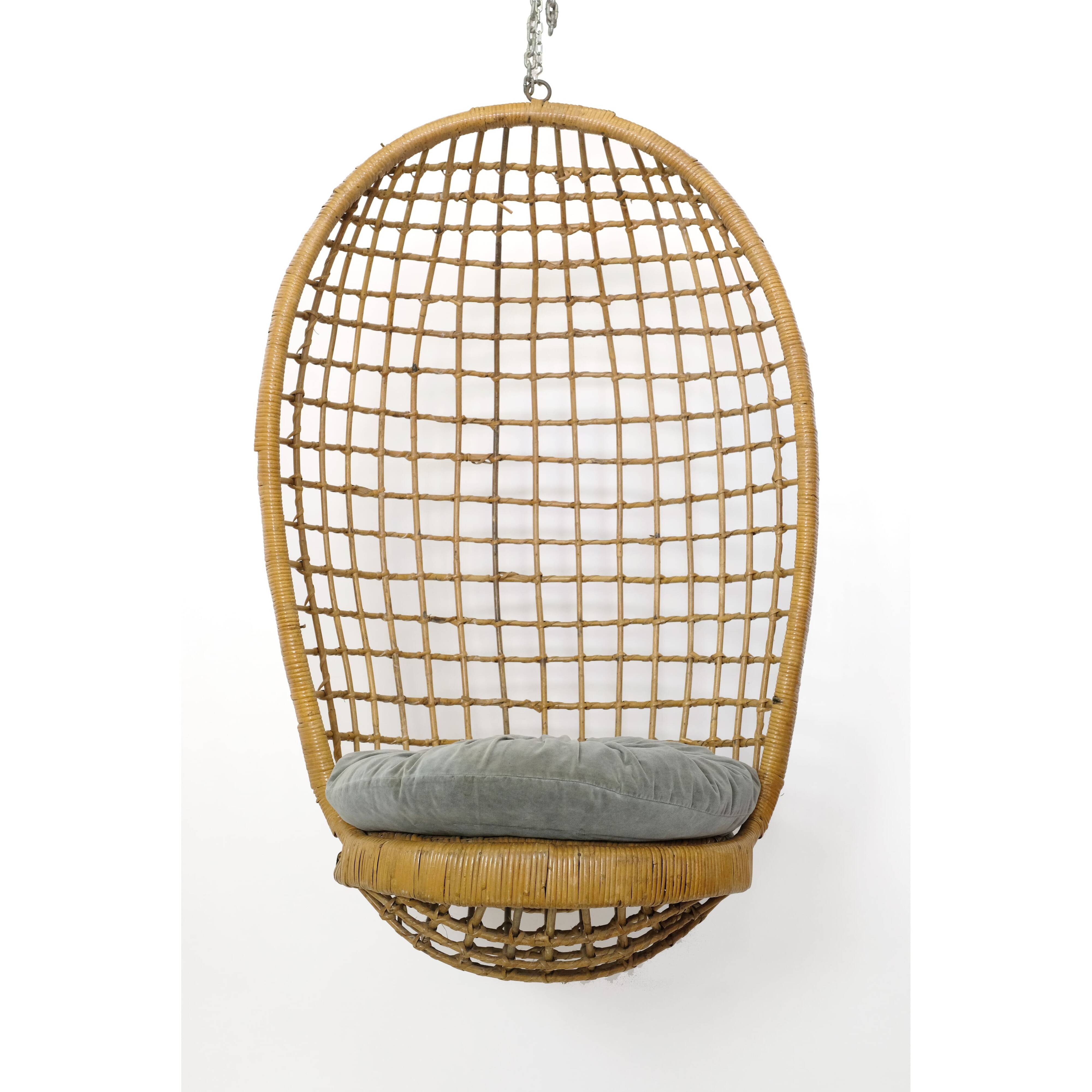 Hanging cocoon chair from the 60s-70s