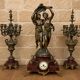 garniture de cheminée en trois pièces