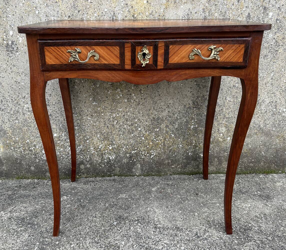 Louis XV style console table, late 19th century
