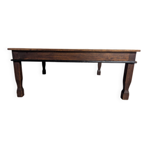 Table basse en bois exotique