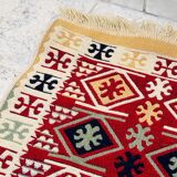 Reversible vintage rug