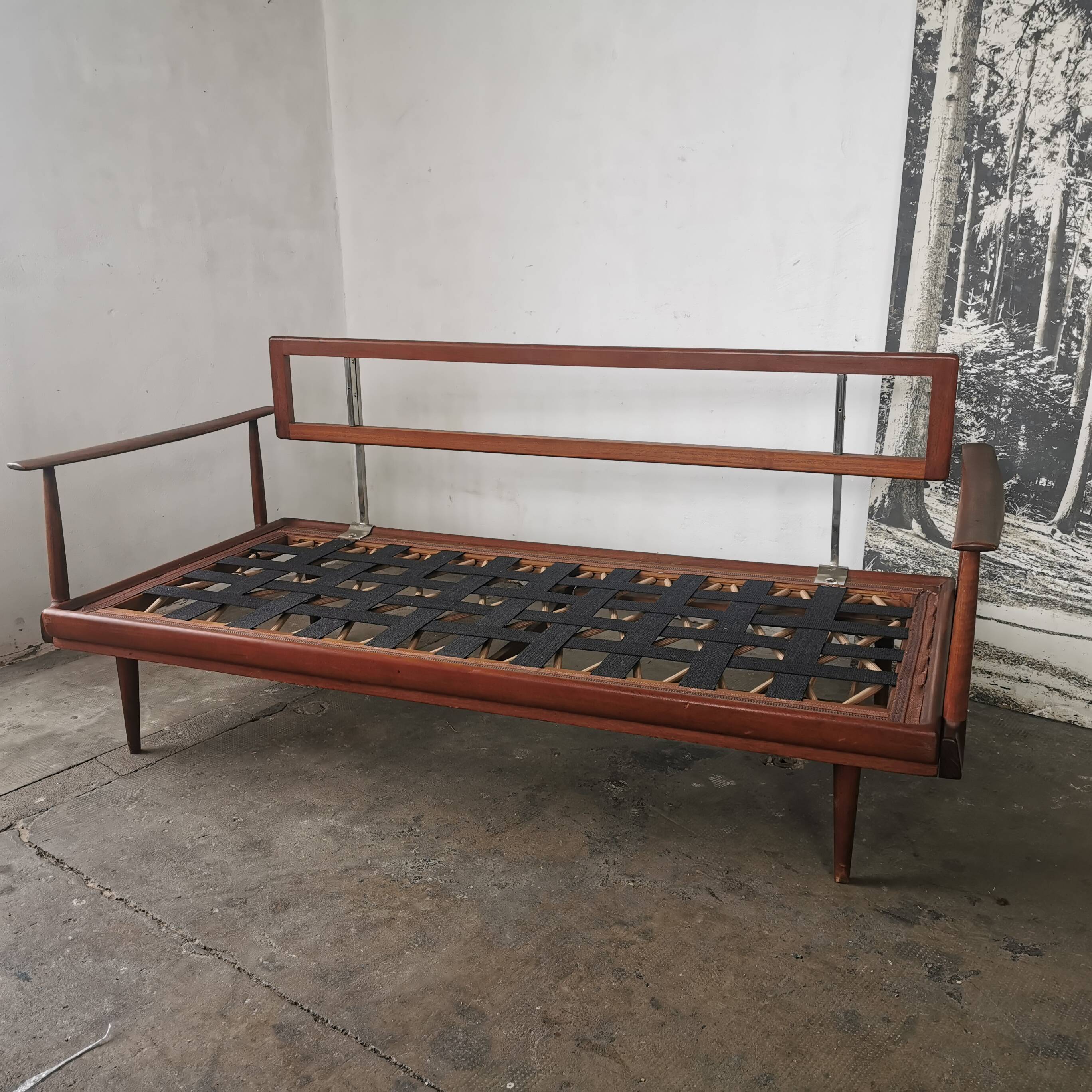 Bench, daybed knoll Antimotte vintage 60s