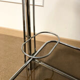 Folding dessert smoked glass