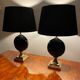 Pair of large vintage lamps Italy