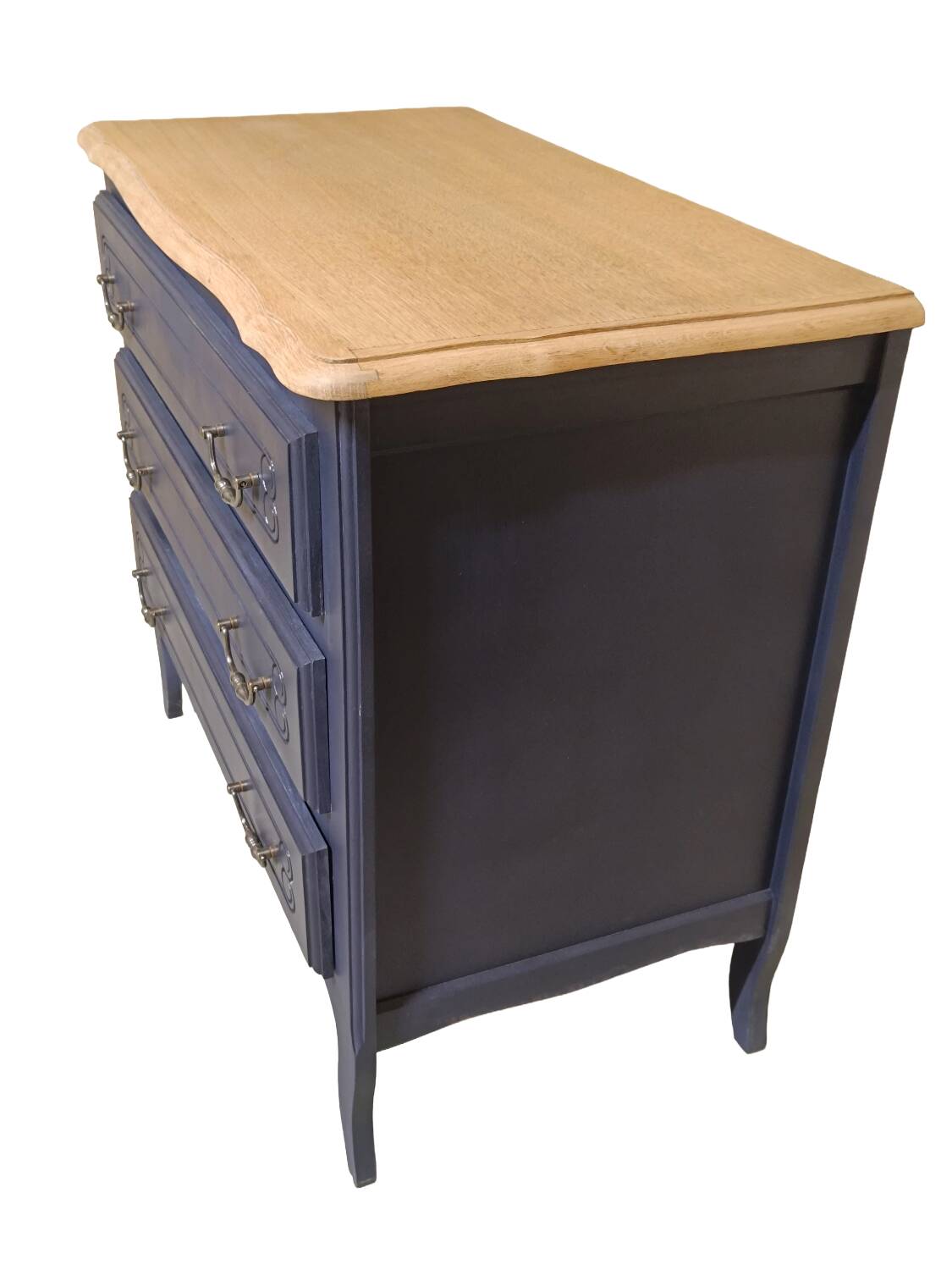 Navy blue chest of drawers