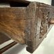 Table basse espagnole antique brutaliste