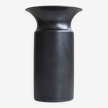 Vase de Rosenthal Studio Line - Porcelaine Noire - Design James Kirkwood