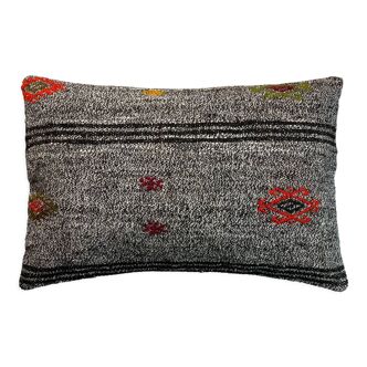 Housse de coussin vintage turque faite à la main, 40 x 60 cm